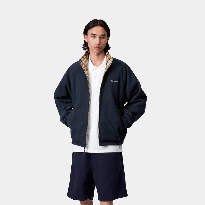 Carhartt WIP Wendbare Planerjacke für Herren | Blau