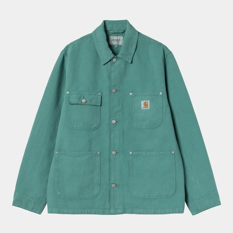 Carhartt WIP Herren Walter Arbeitsjacke | Saguaro Stückgefärbt