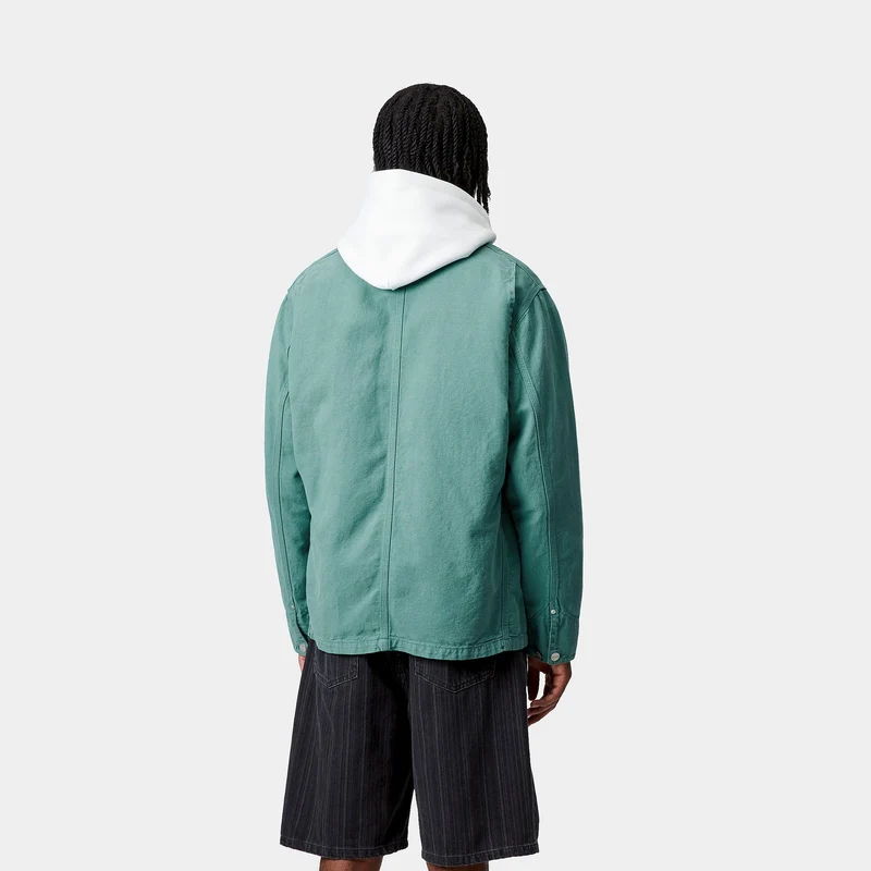 Carhartt WIP Herren Walter Arbeitsjacke | Saguaro Stückgefärbt