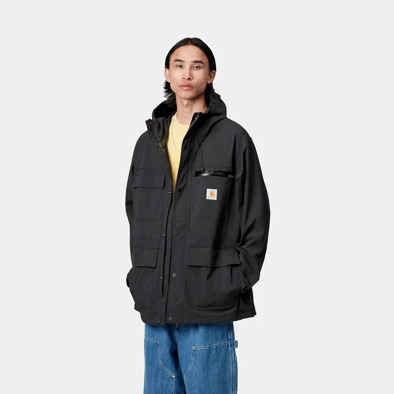 Carhartt WIP Herren Bowden Jacke | Schwarz