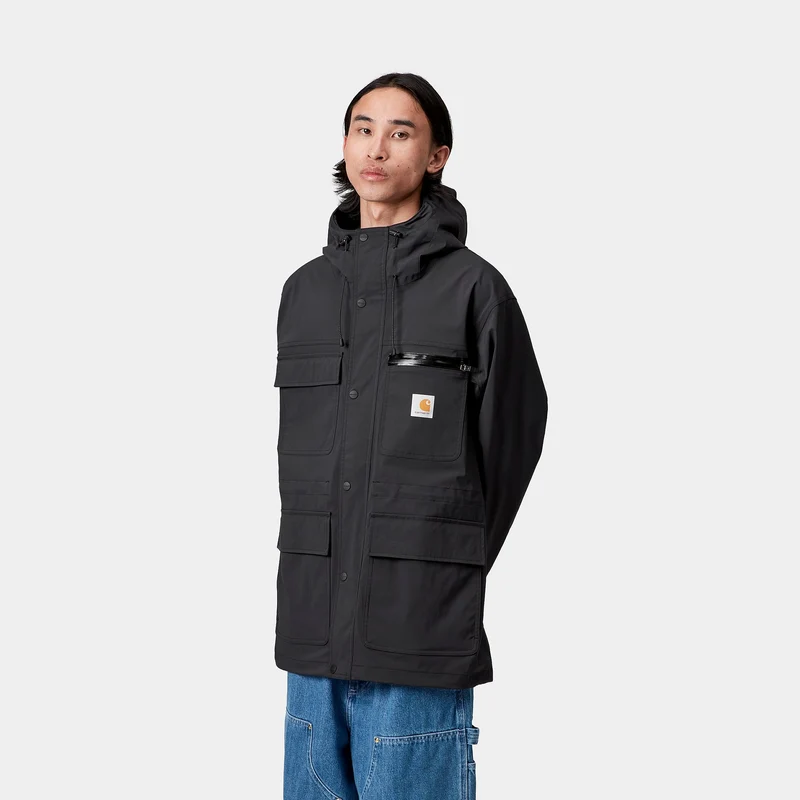 Carhartt WIP Herren Bowden Jacke | Schwarz
