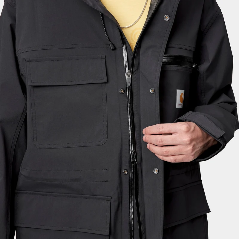 Carhartt WIP Herren Bowden Jacke | Schwarz
