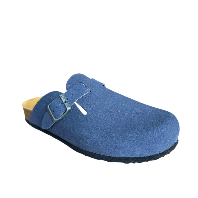 Plakton Gibraltar Wildleder Pantoletten - Jeans