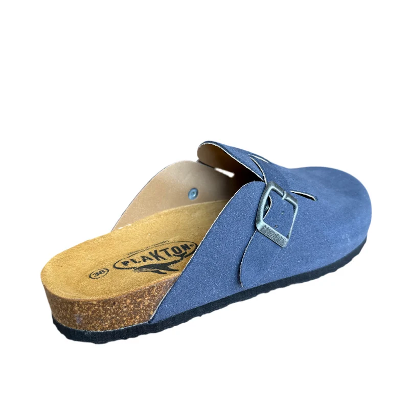 Plakton Gibraltar Wildleder Pantoletten - Jeans