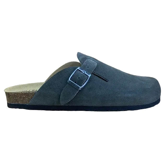 Plakton Gibraltar Wildleder Pantoletten - Castor Grey