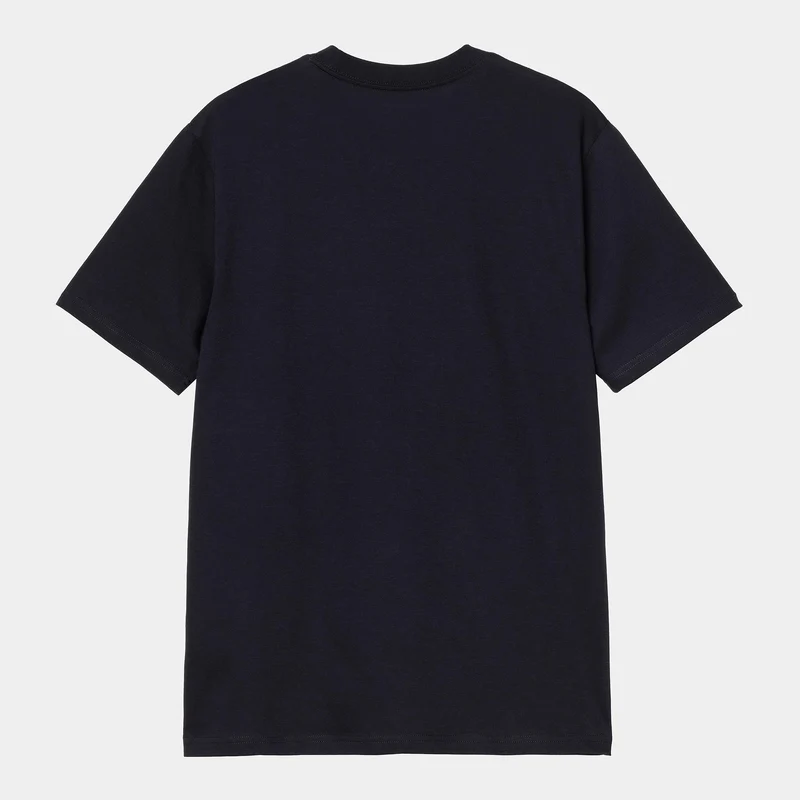 Carhartt WIP Herren Solar Chrome Script T-Shirt | Dunkelblau