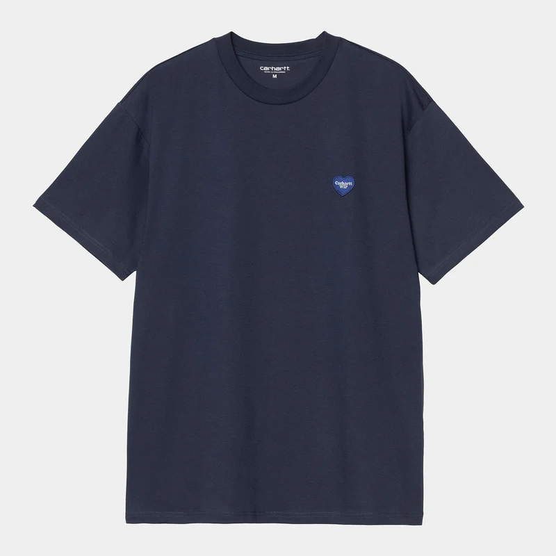 Carhartt WIP Herren Heart II Hartt T-Shirt | Blau