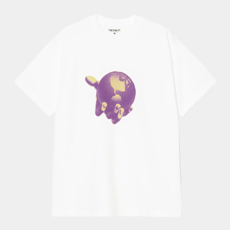 Carhartt WIP Herren Saviour T-Shirt | Weiß