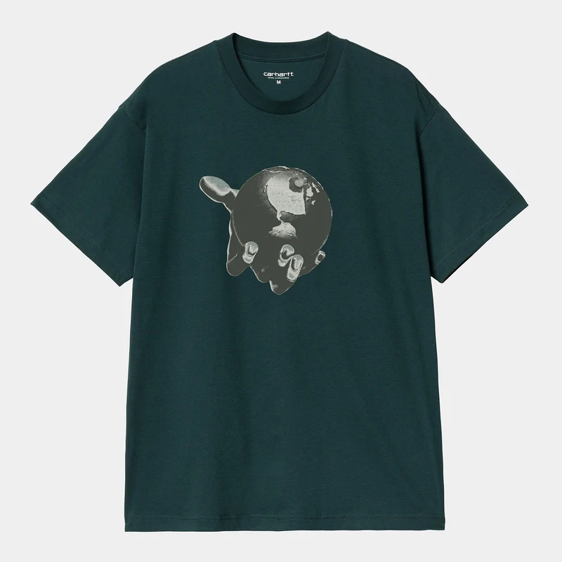 Carhartt WIP Herren Saviour T-Shirt | Tiefe Lagune