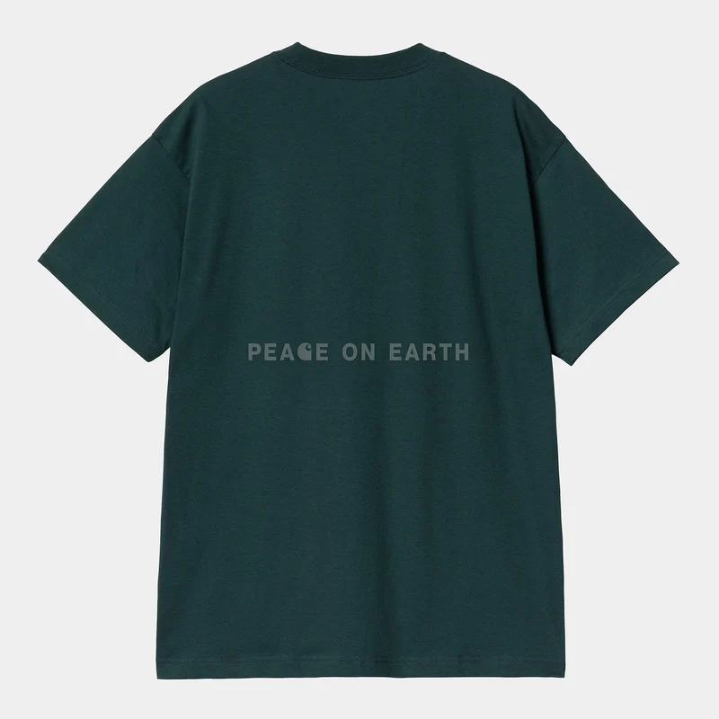 Carhartt WIP Herren Saviour T-Shirt | Tiefe Lagune