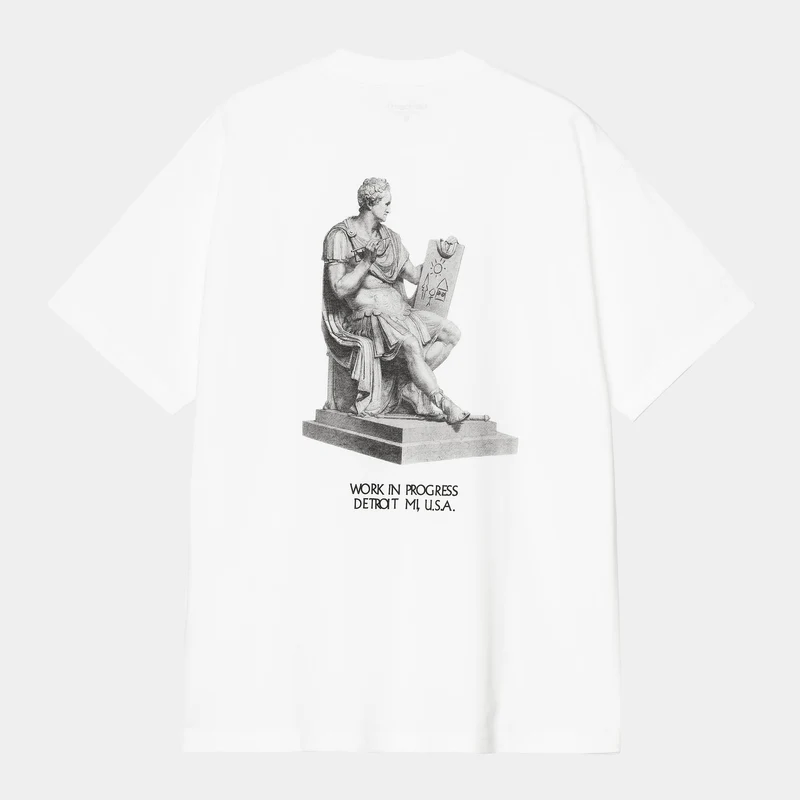 Carhartt WIP Herren Masterpiece T-Shirt | Weiß