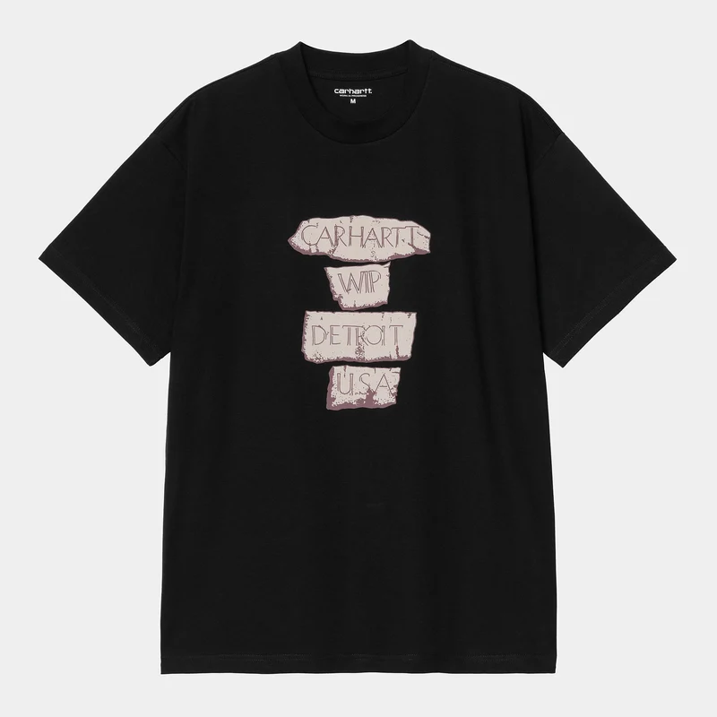 Carhartt WIP Herren Masterpiece T-Shirt | Schwarz
