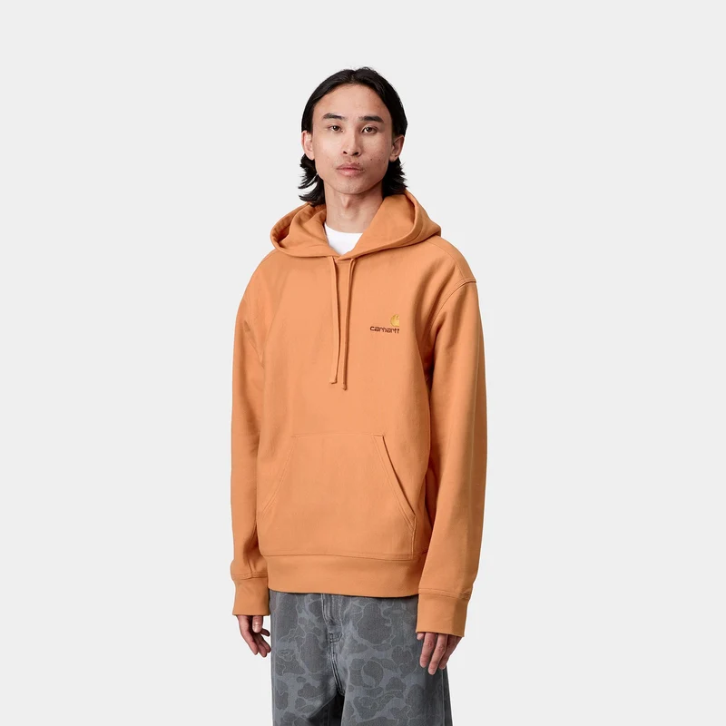 Carhartt WIP Herren American Script Hoodie | Redhaven