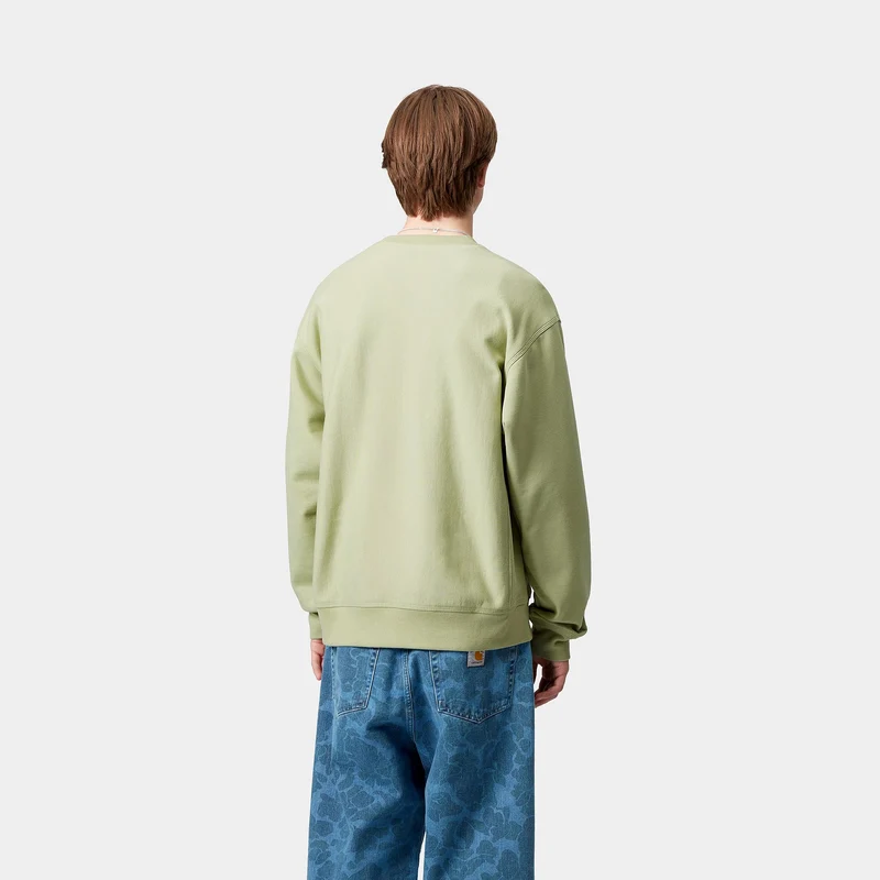 Carhartt WIP Herren American Script Sweatshirt | Helloliv