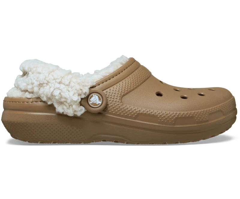 CROCS Unisex-Fleece Lined Clog | Sepia