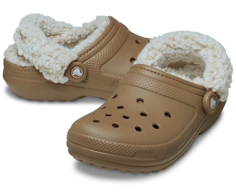 CROCS Unisex-Fleece Lined Clog | Sepia