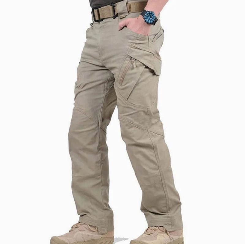Felix | Herren Tactical Cargo Hose Outdoor Wandern Mehrtaschen Langbein