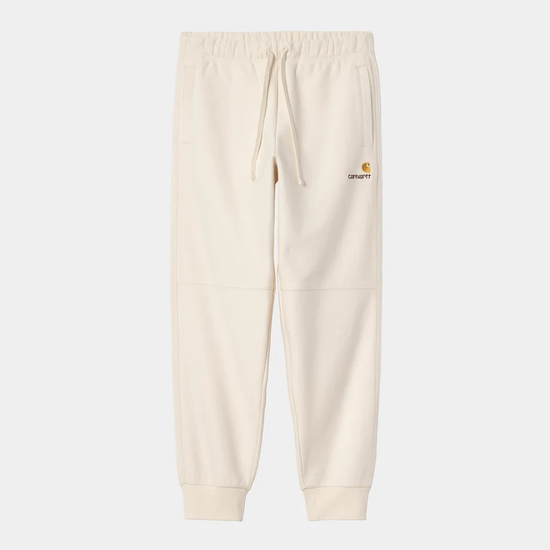 Carhartt WIP Herren American Script Jogginghose - Natur
