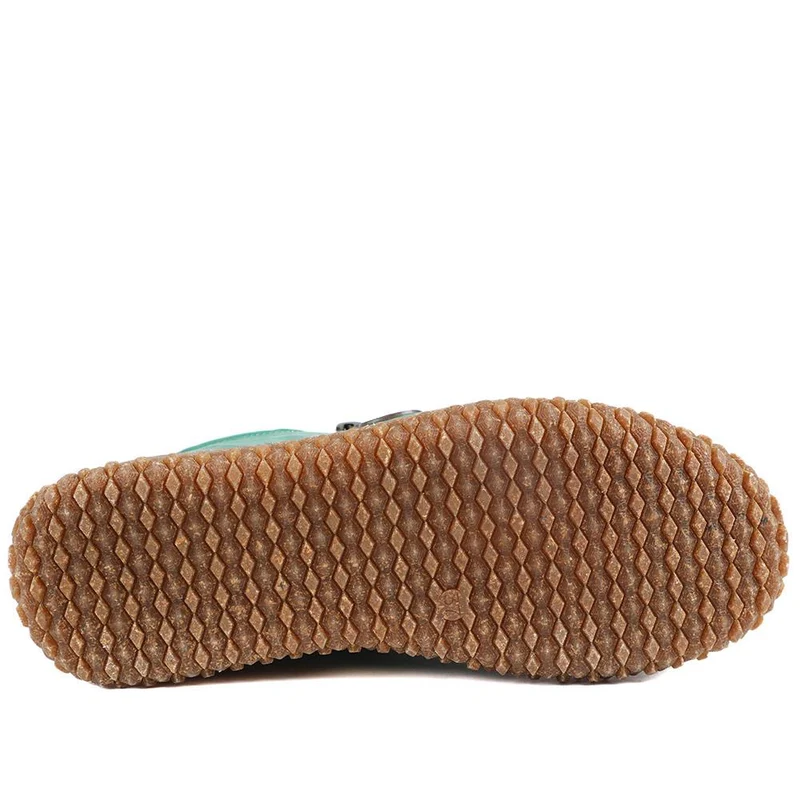 Loretta Leather Trainers - HAK38023 / 324 496 - Green