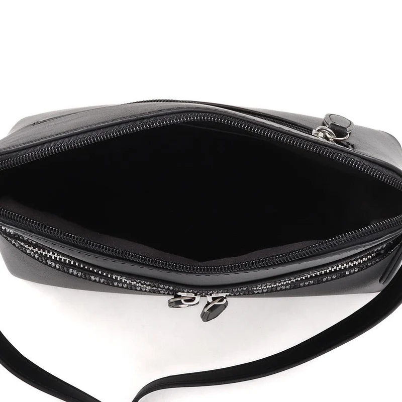 Zip-Fasten Crossbody Bag - RIM37005 / 323 896 - Black