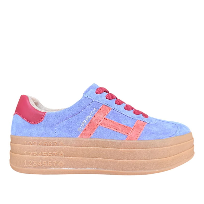 Drilleys Damen-Sneaker Sixty Eight | Wisteria