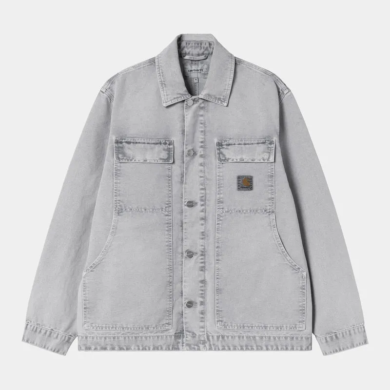 Carhartt WIP Herren OG Arctic Jacke | Schwarze Kreidewäsche