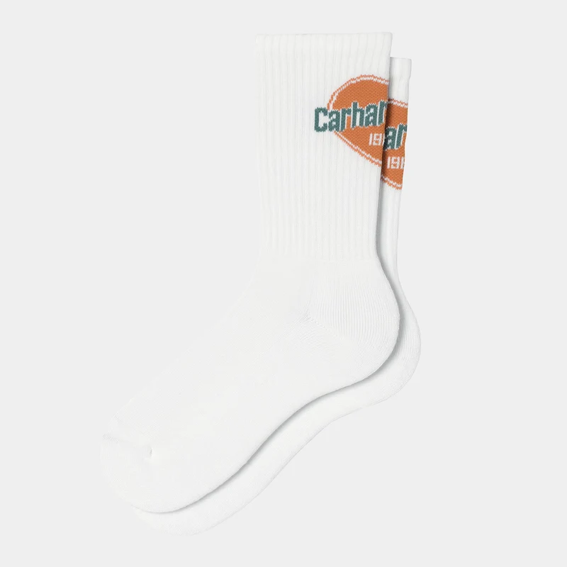 Carhartt WIP Herren Wachstumssocken | Weiß