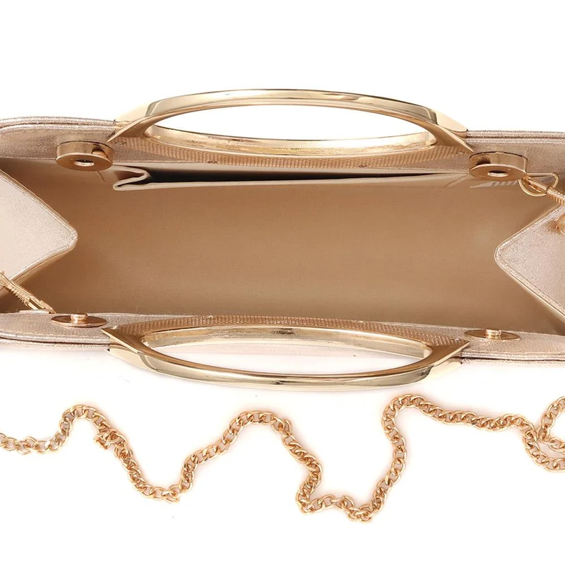 Formal Evening Bag - HUANG39013 / 325 243 - Gold