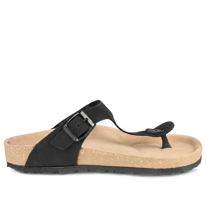 Inblu Nero Toe Post Sandals - INB43059 / 330 396 - Black