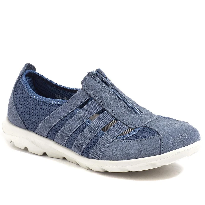 Leather Slip-On Shoes - BRK24000 / 308 245