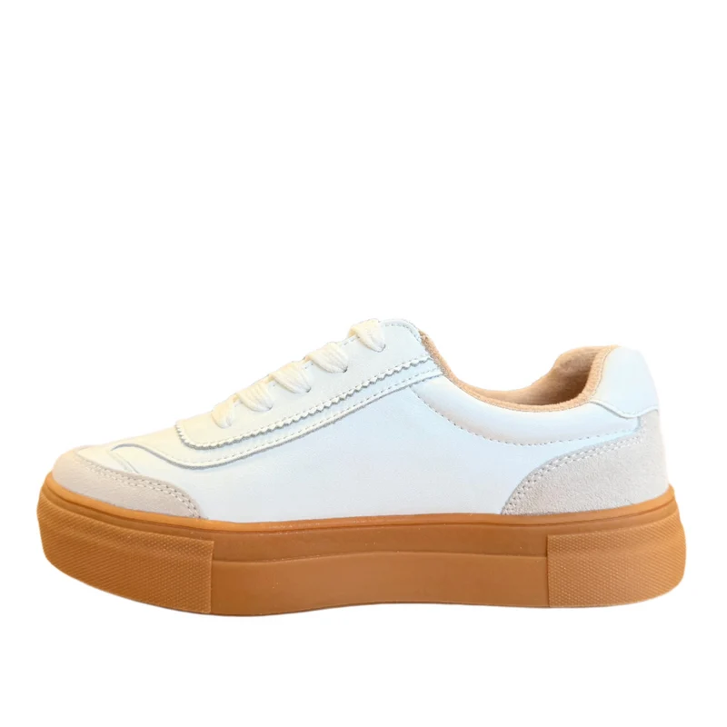 Drilleys Eighty Damen-Sneaker | Makelloses Weiß