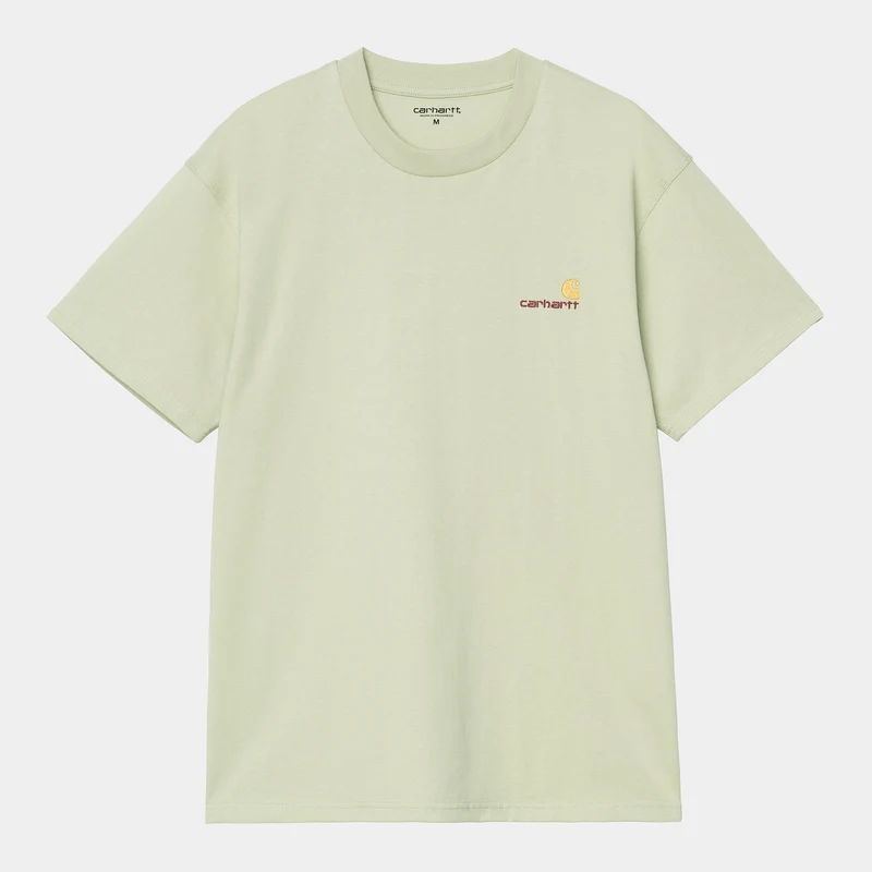 Carhartt WIP Herren Kurzarm American Script T-Shirt | Helloliv