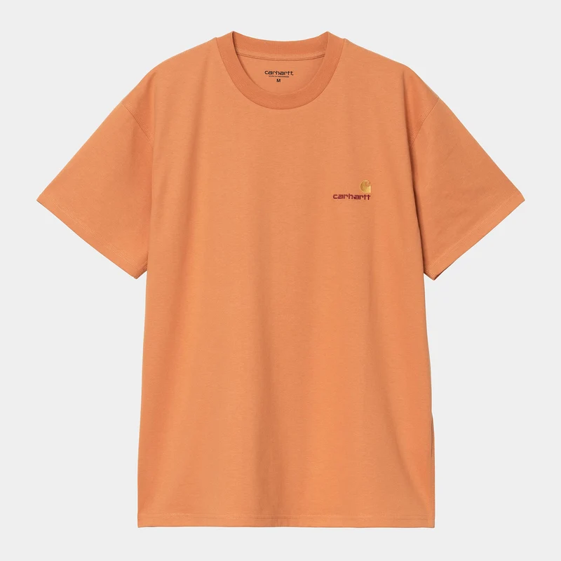 Carhartt WIP Herren Kurzarm American Script T-Shirt | Redhaven