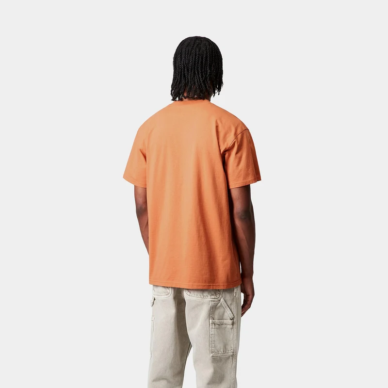 Carhartt WIP Herren Kurzarm American Script T-Shirt | Redhaven