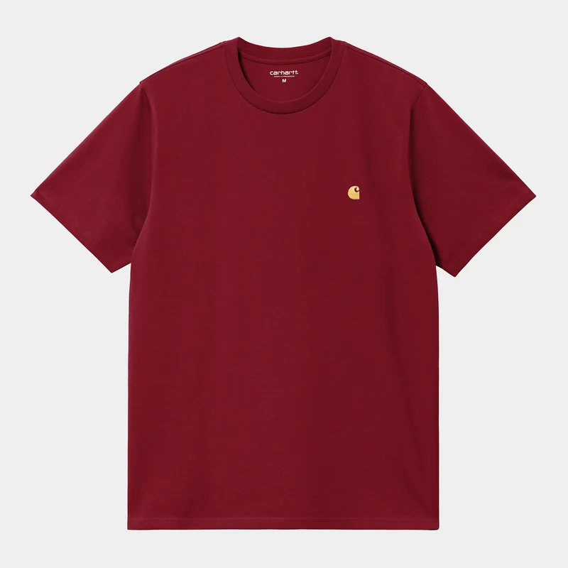 Carhartt WIP Herren Chase Kurzarm-T-Shirt | Scharlachrot