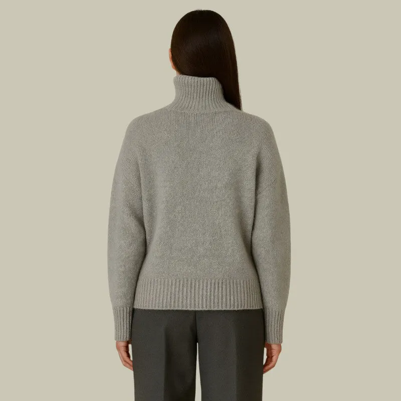 Martina | Damen Rollkragenpullover aus Merinowolle