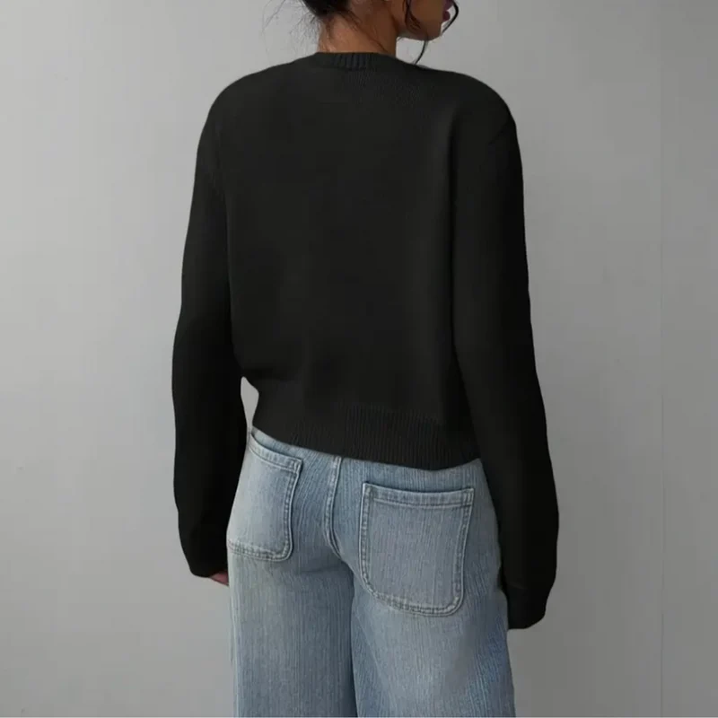 Bettina | Damen Frühlings Cardigan Mit Kragen Und Knöpfen