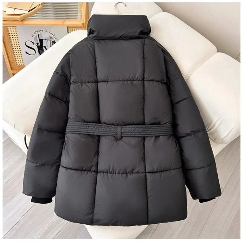 Nadine | Winter-Steppmantel für Damen mit Gürtel