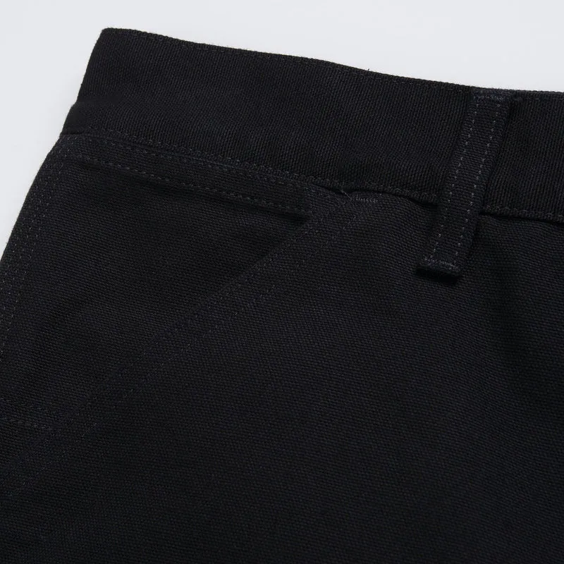 Carhartt WIP Herren Single Knee Kurz | Schwarz gespült