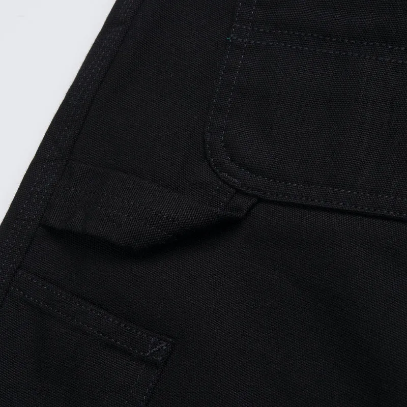 Carhartt WIP Herren Single Knee Kurz | Schwarz gespült