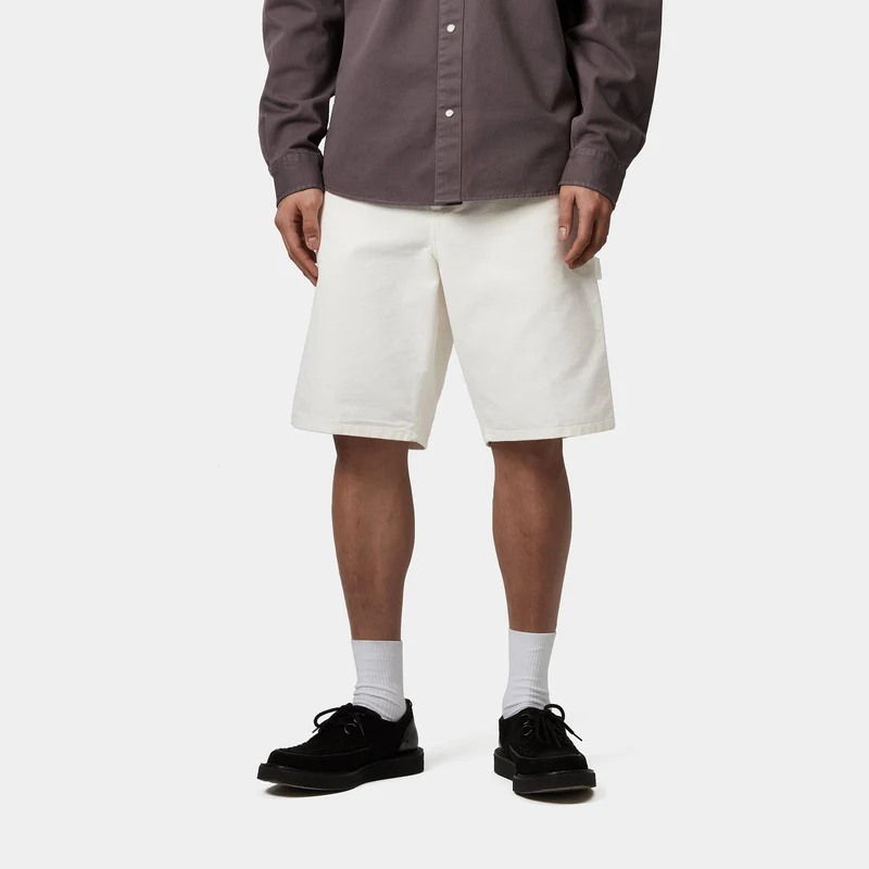 Carhartt WIP Herren Single Knee Kurz | Wachsgespült