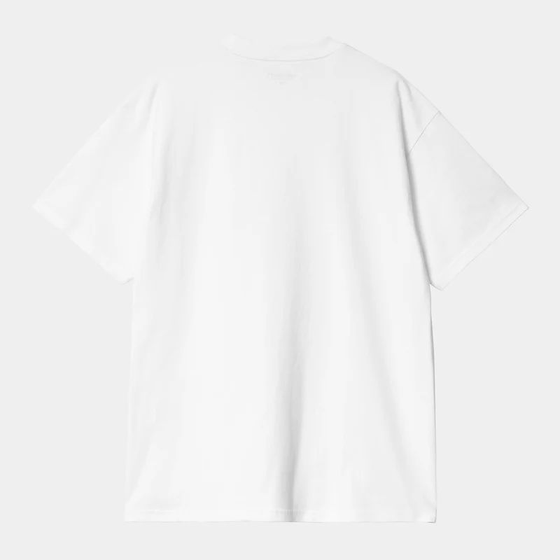 Carhartt WIP Herren Fragments Pocket T-Shirt | Weiß