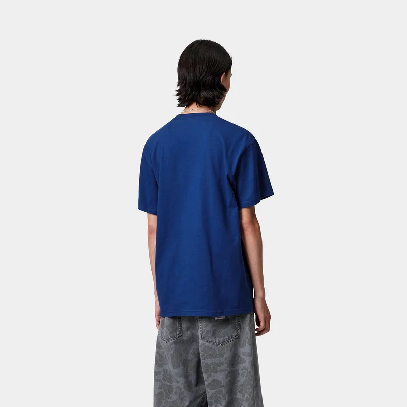 Carhartt WIP Herren Chase Kurzarm-T-Shirt | Wolfsbane