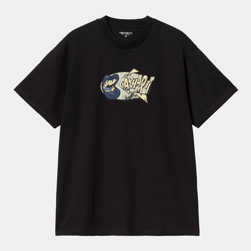 Carhartt WIP Herren Louder T-Shirt | Schwarz