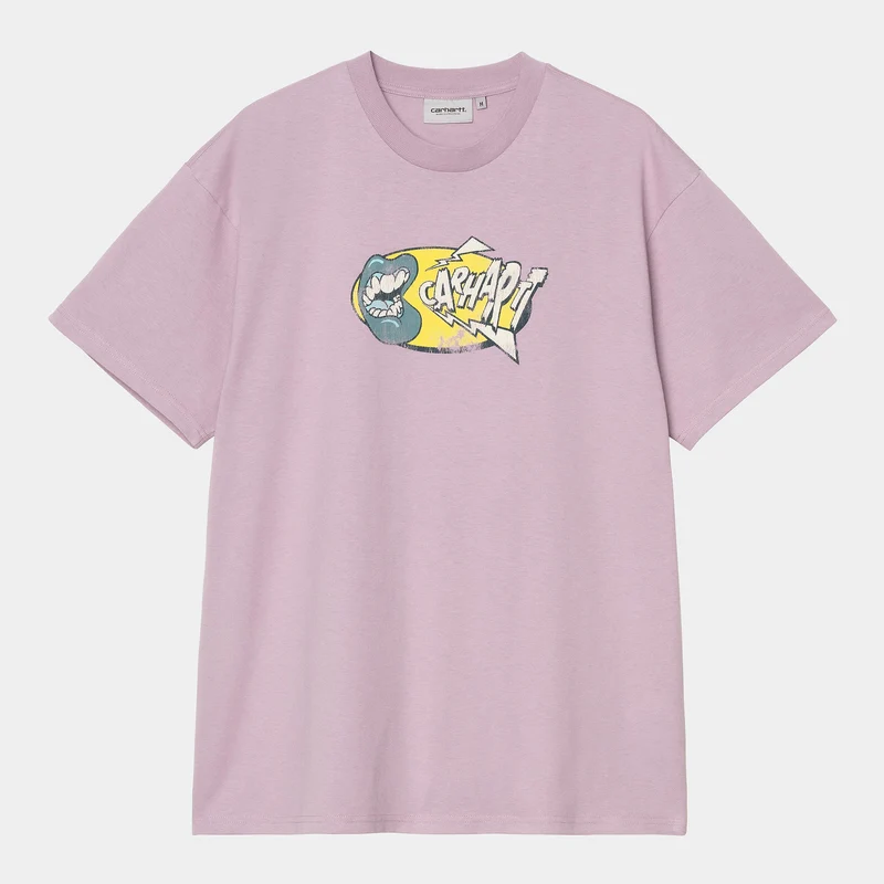 Carhartt WIP Herren Louder T-Shirt | Pink Fog