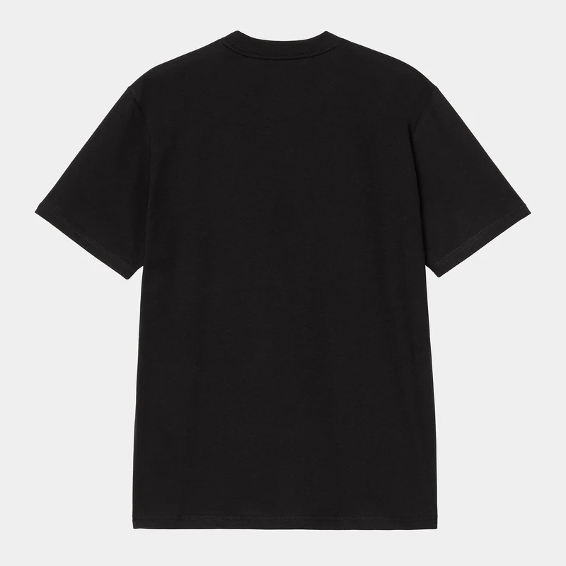 Carhartt WIP Herren Solar Chrome C-Logo T-Shirt | Schwarz