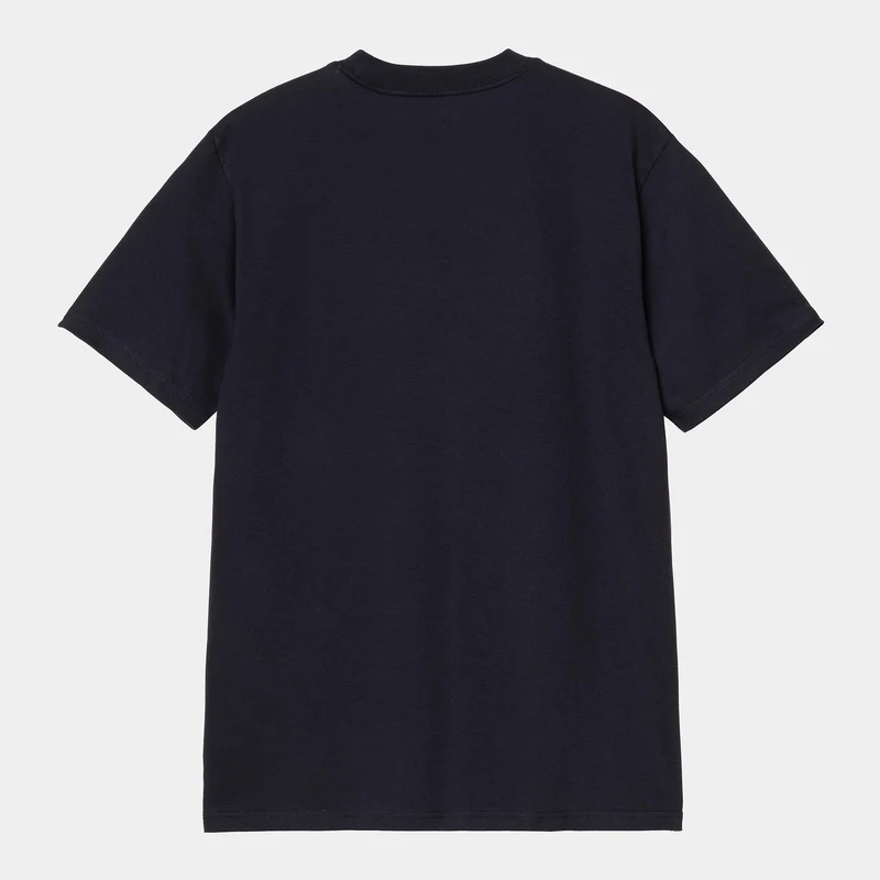 Carhartt WIP Herren Solar Chrome C-Logo T-Shirt | Dunkelblau