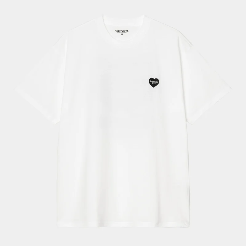 Carhartt WIP Herren Heart II Hartt T-Shirt | Weiß