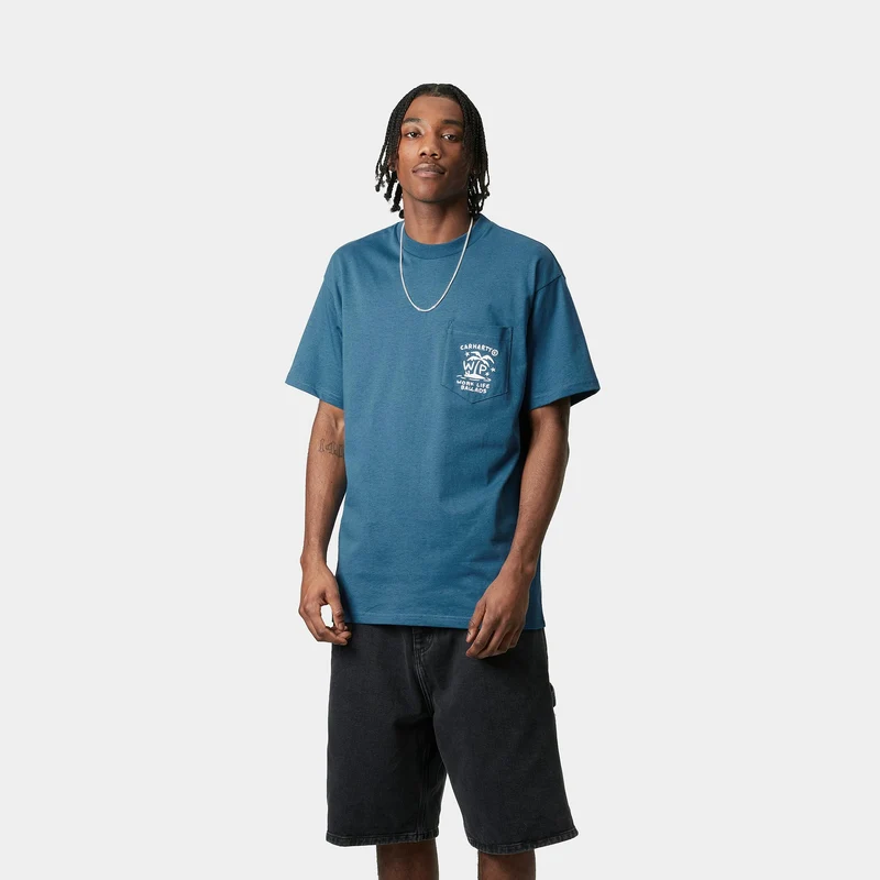 Carhartt WIP Herren Fragments Pocket T-Shirt | Sodalith