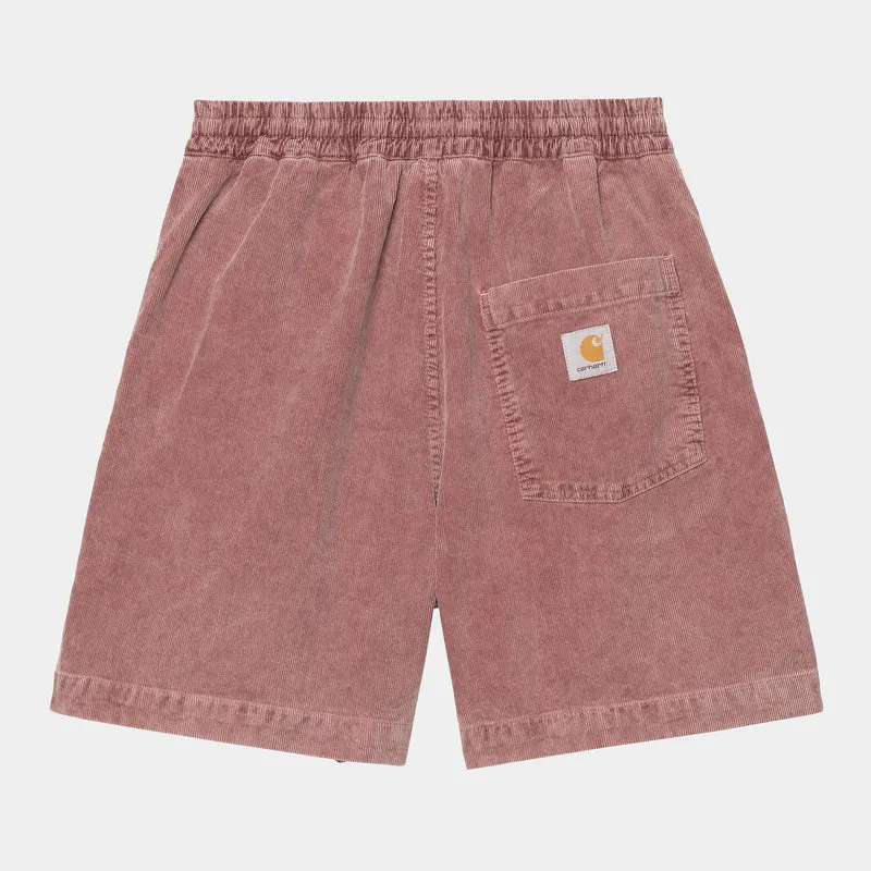 Carhartt WIP Herren Reynold Forsyth Cordshorts | Altrosa Altverwaschen